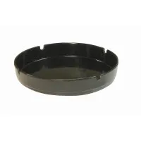 Black 7'' Melamine Ashtray Pack 10
