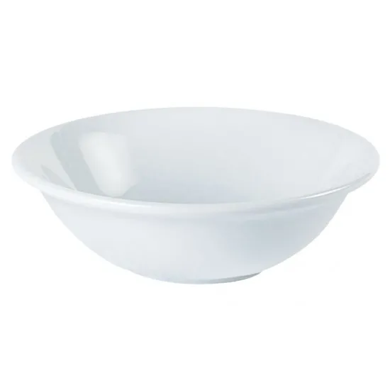 White Porcelite Oatmeal Bowl 16cm