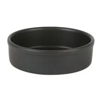 Rustico Carbon Round Tapas Dish 12.5cm X 12