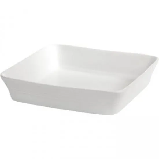 Porc White Square Baker 26x26x5.5cm X 4