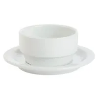 Porcelite Prestige Soup Stand/saucer 16c X 24