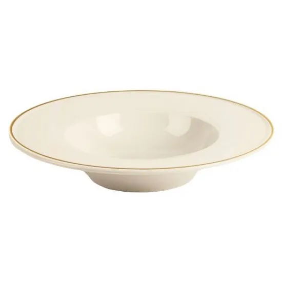 Academy Line Gold Band Pasta Plate 25cm X 6