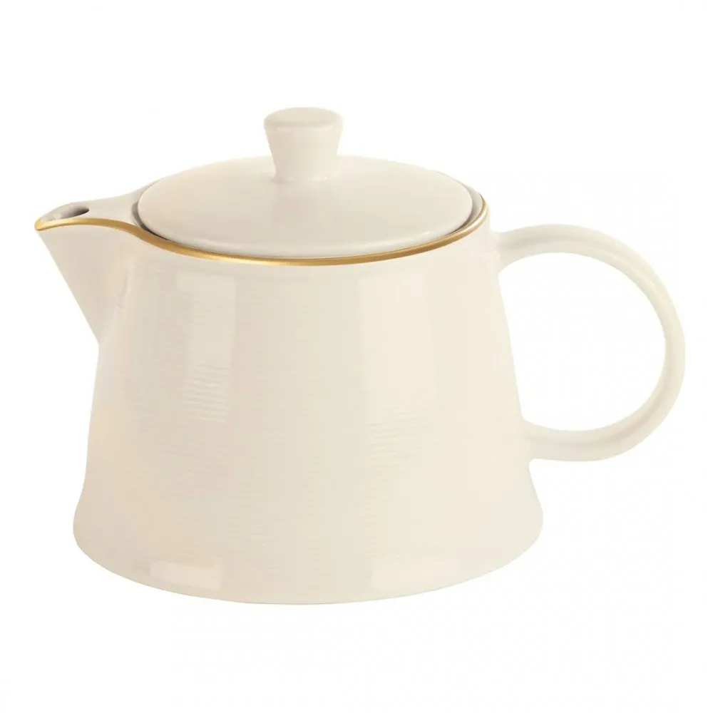 Academy Line Gold Band Tea Pot 10.5oz X 6