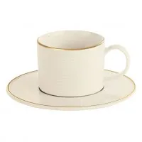 Academy Line Gold Band Stacking Cup 7oz X 6