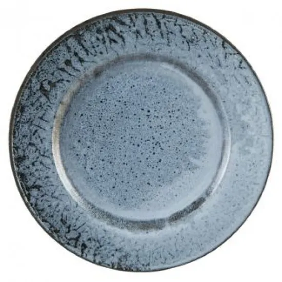 Aura Glacier Rimmed Plate 