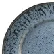 Grey Glacier Rimmed Plate