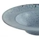 Glazed Grey Bowl with Wide Rim