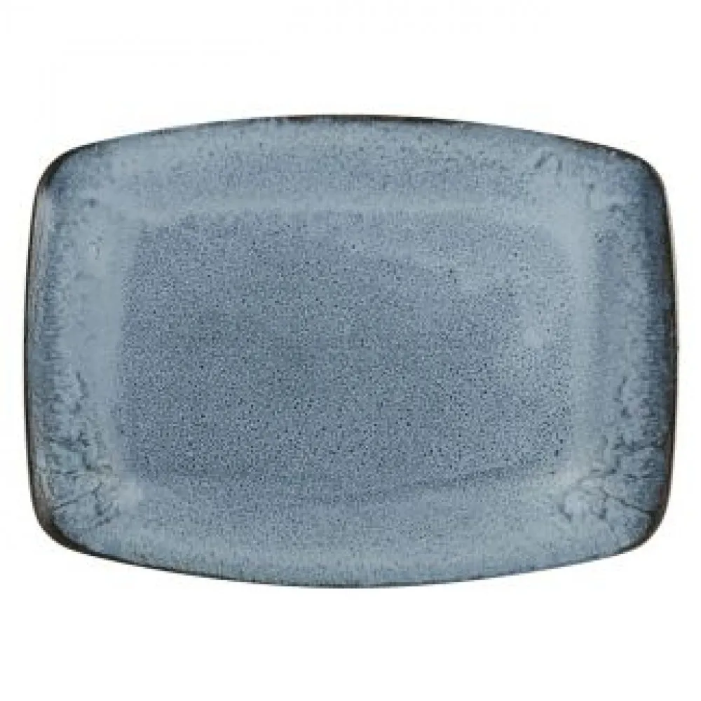 Aura Glacier Rectangular Plate 27cm X 6