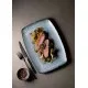 Rounded Glacier Rectangular Plate