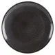 Black Rounded Coupe Plate