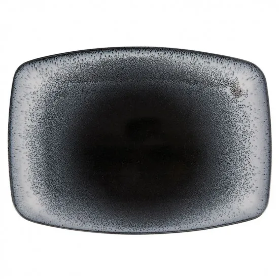 Black and White Rectangular Plate