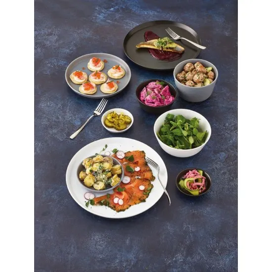 Nordika Grey Bowl 10cm X 12