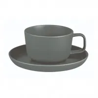 Nordika Grey Saucer 15cm X 12