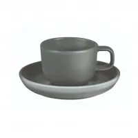 Nordika Grey Saucer 12cm X 12