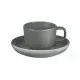 Nordika Grey Saucer 12cm X 12