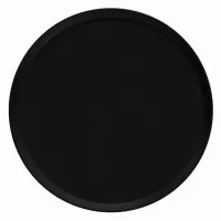 Nordika Black Plate 32cm X 6