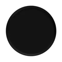 Nordika Black Plate 28cm X 12