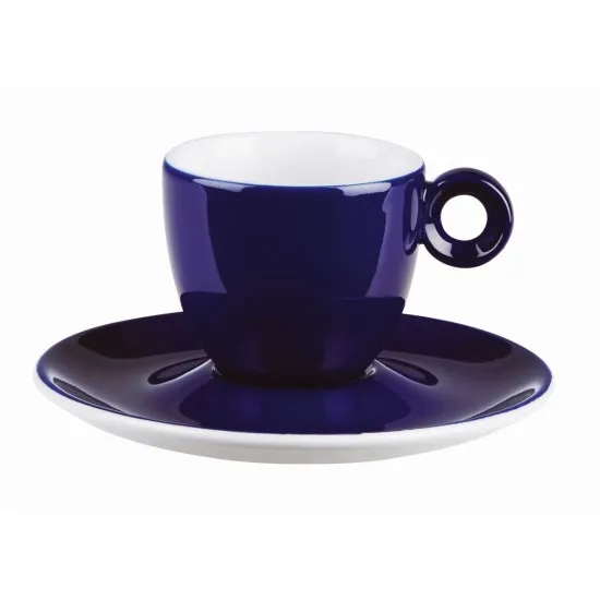 Dark Blue Espresso Saucer 12.5cm/5'' X 12