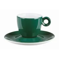 Dark Green Espresso Saucer 12.5cm/5'' X 12