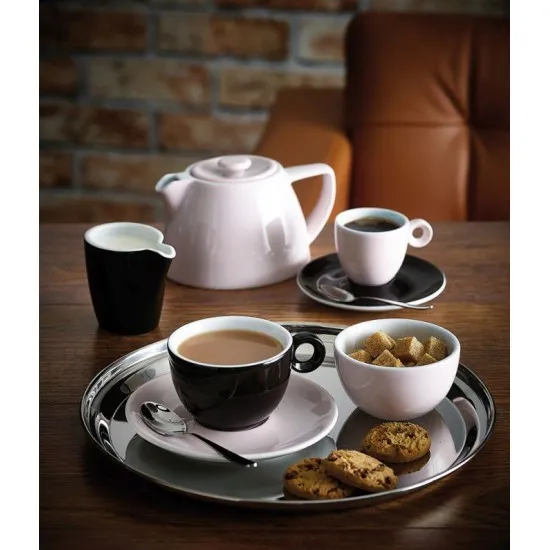 Black Bowl Shaped Cup 8oz/23cl X 12
