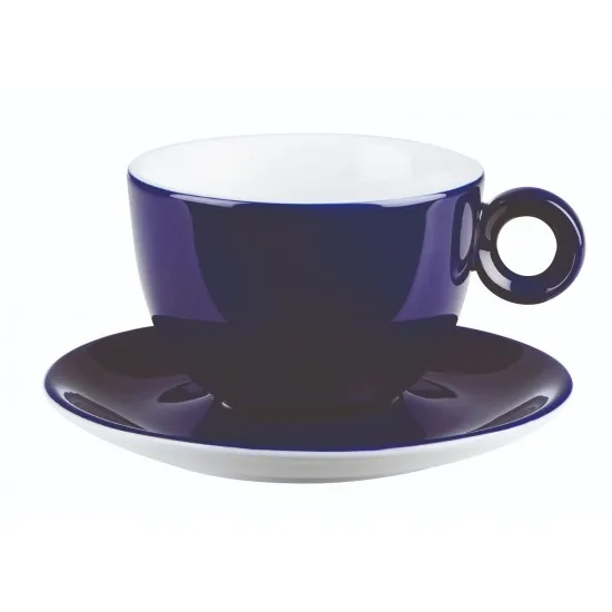 Dark Blue Bowl Shaped Cup 8oz/23cl X 12