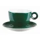 Dark Green Bowl Shaped Cup 12oz/34cl X 6