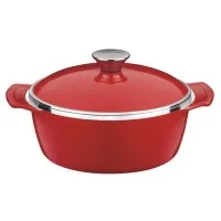 Mini Round Red Cast Alum Cocotte 10 X 5cm 8ozx 1