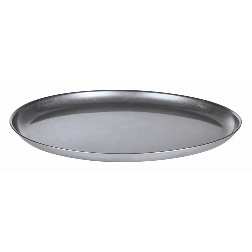 Antique Steel Plate 14cm X 12