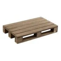 Genussalette Serving Board Pallet 20x12cm H: 3cm