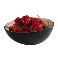 Aps Frida Black Bowl 28.5cm H: 10 / 14cm