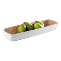 Aps Frida White Gn 2/4 Bowl Frida           53x162cm H