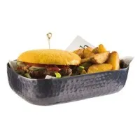 Aps Copper Bowl Black  23 X 15.5 Cm. H: 6 Cm