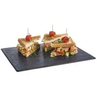 Aps Melamine Blue, Grey Gn 1/2 Tray  Loops  32.5 X 26.