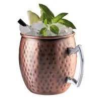 Aps Copper Cup  Moscow Mule Stainless Steel 9 Cm. H: 1