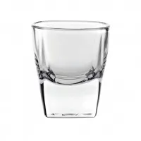 Mini Square Shot Glass 2oz X12