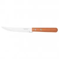 Tramontina 4.5'' Steak Knife Serrated Natural Wood X 12