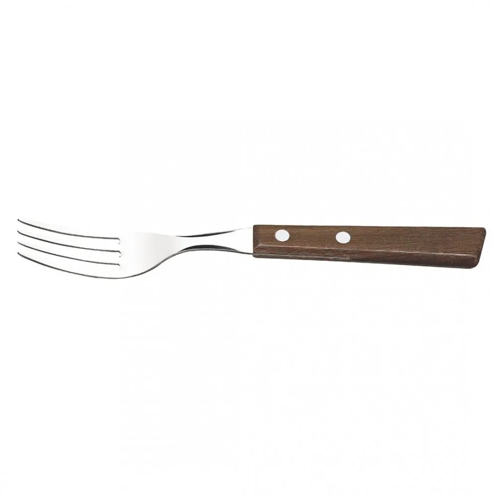 Tramontina 4'' Table Fork Natural Wood X 12