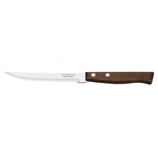 Tramontina 4.5'' Steak Knife Serrated Blade Natura X 12