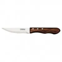 Tramontina 25cm Jumbo Steak Knife Point Brn X 12
