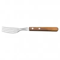Tramontina 3.5'' Middle Size Fork Polywood Light Pine X 12