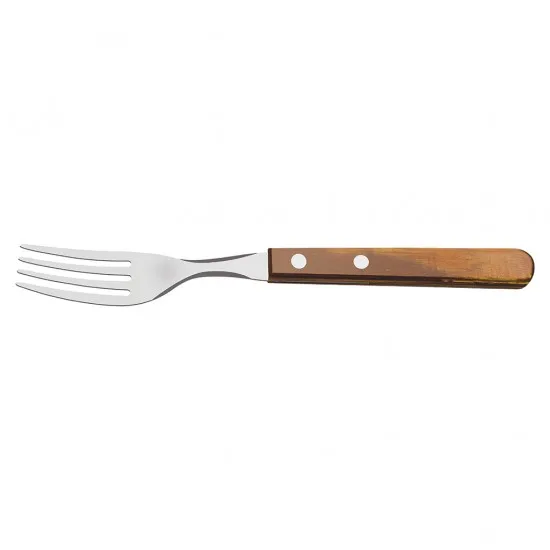 Tramontina 3.5'' Middle Size Fork Polywood Light Pine X 12