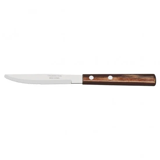 Tramontina 4'' Table Knife Polywood Brown X 12