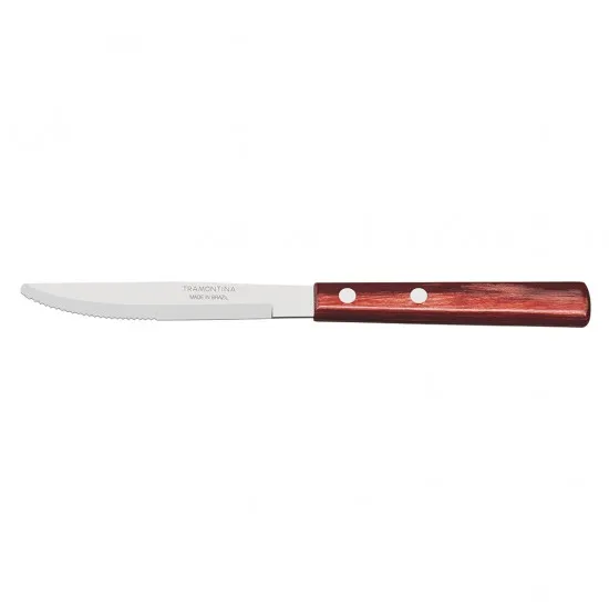 Tramontina 4'' Table Knife Polywood Red X 12