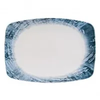 Wave Rectangular Plate 27 X 19.5cm X 6