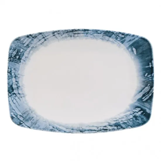 Wave Rectangular Plate 27cm X 6