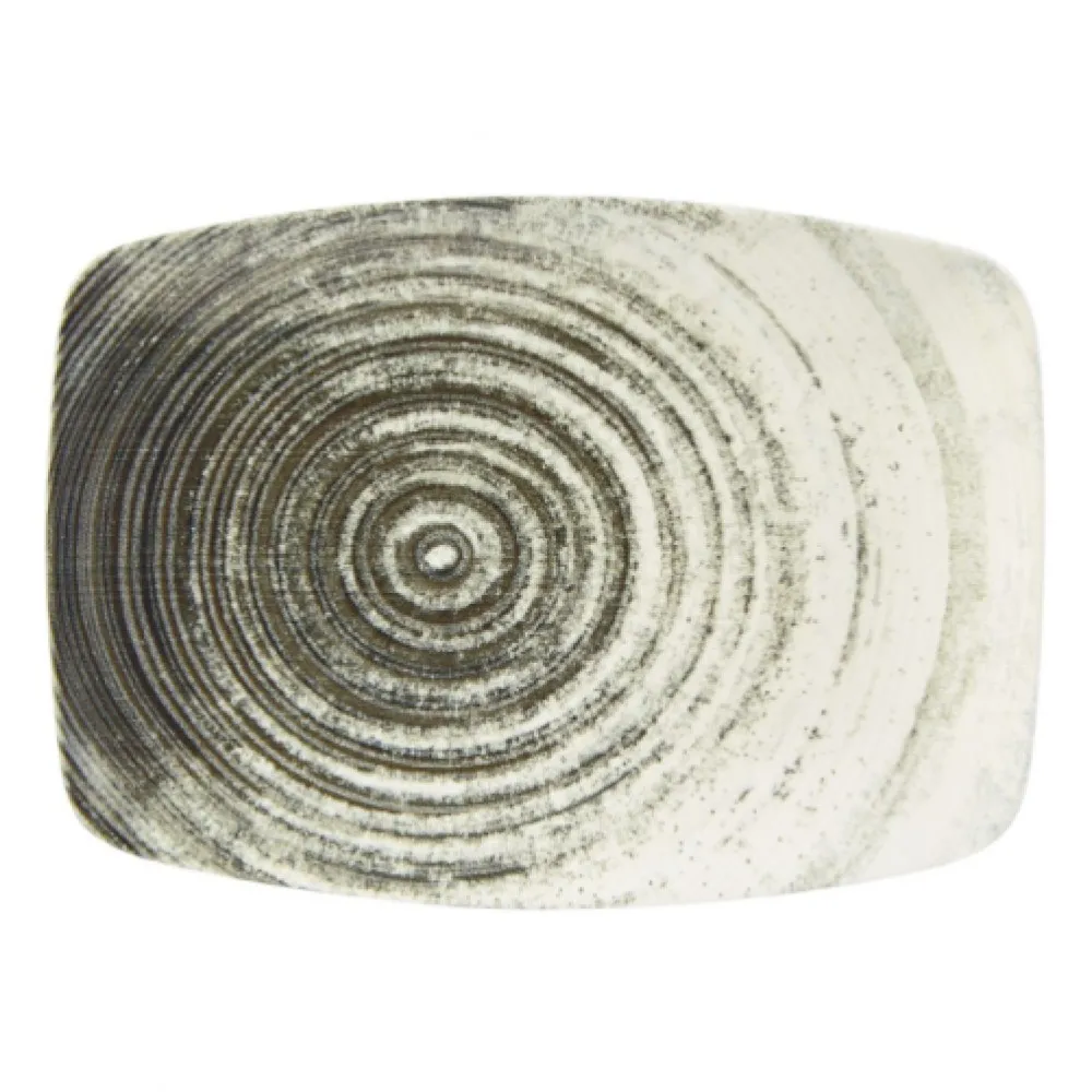 Swirl Rectangular Plate 32 X 23.5cm X 6