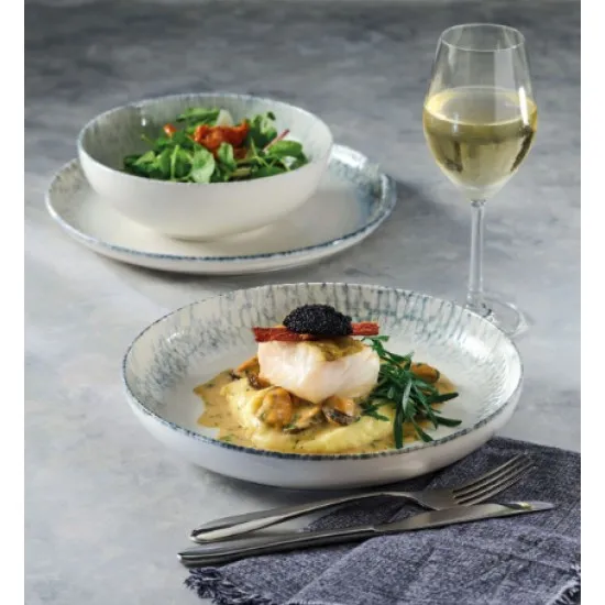 Ripple Coupe Plate 18cm X 6