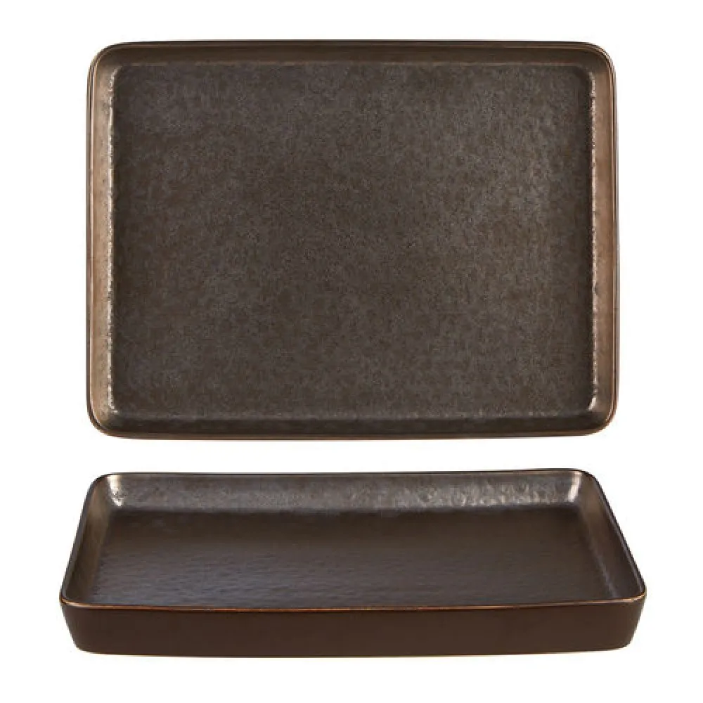 Rustico Aztec Rectangular Tray 30 X 23cm X 6