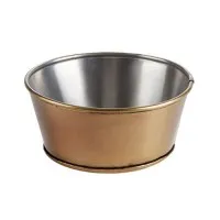 Antique Brass  Service Bowl 16cm X 12