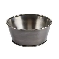 Antique Silver Service Bowl 16cm X 12